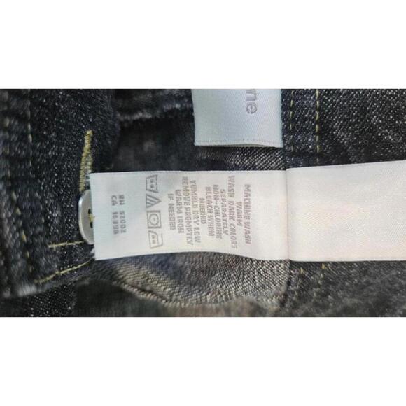 Liz Claiborne Women's Dark Gray/Black Denim Cropped Pants Size 16P - Picture 6 of 10